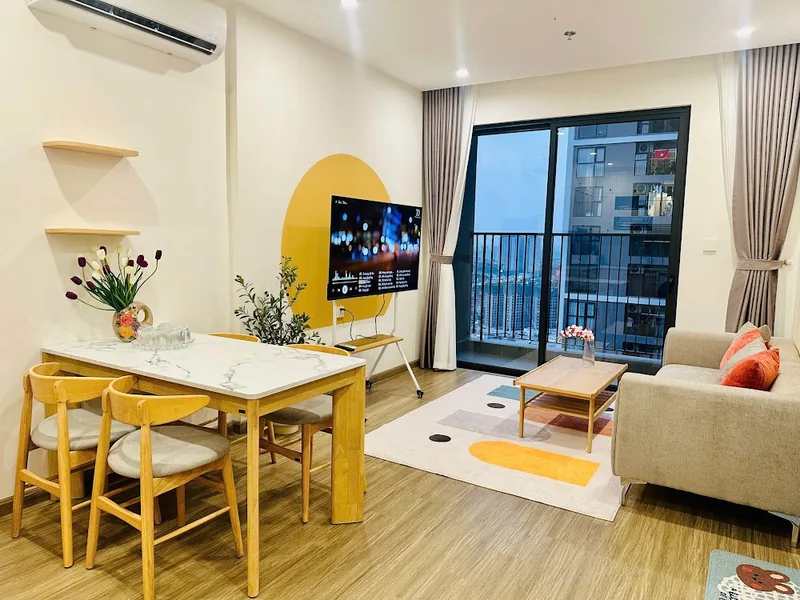 Cho thuê 1 Ngủ TC1 Vinhomes Smart City 43m2