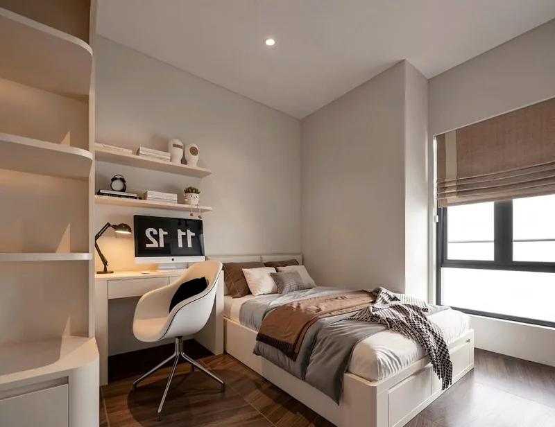 Ảnh 2 căn hộ 2 Ngủ A3 Vinhomes Smart City 61m²