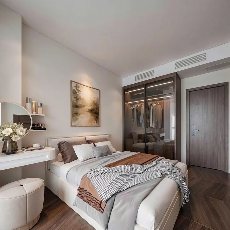 Ảnh 3 căn hộ 2 Ngủ A3 Vinhomes Smart City 61m²