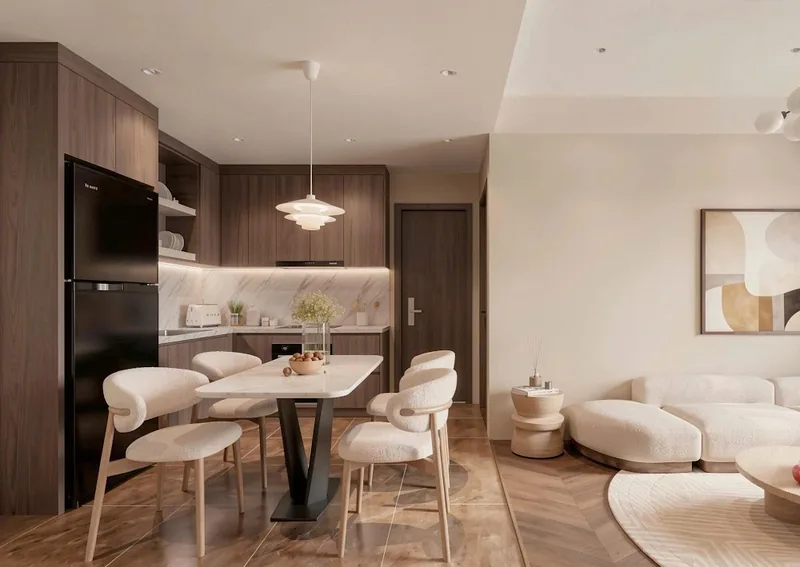 Ảnh 6 căn hộ 2 Ngủ A3 Vinhomes Smart City 61m²