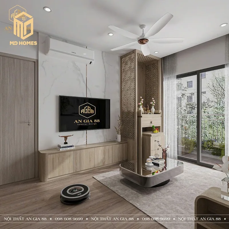Ảnh 1 căn hộ 2 Ngủ GS Vinhomes Smart City 63m²