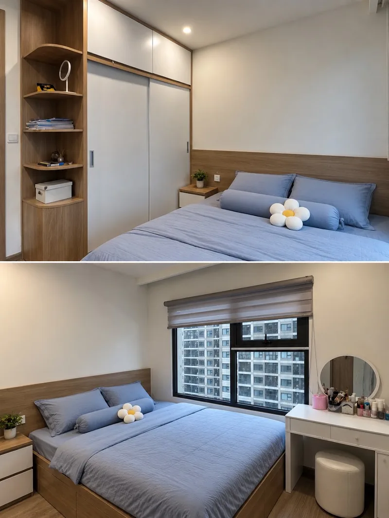 Ảnh 2 căn hộ 2 Ngủ + S201 Vinhomes Smart City 64m²