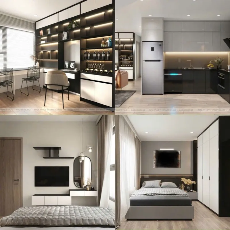 Ảnh 1 căn hộ 2 Ngủ + S101 Vinhomes Smart City 64m²