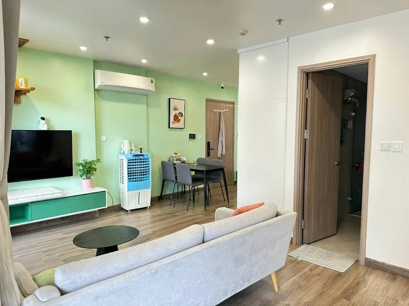Cho thuê 2 Ngủ + S202 Vinhomes Smart City 64m2