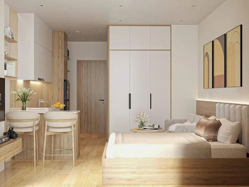 Ảnh 1 căn hộ Studio TC3 Vinhomes Smart City 25m²