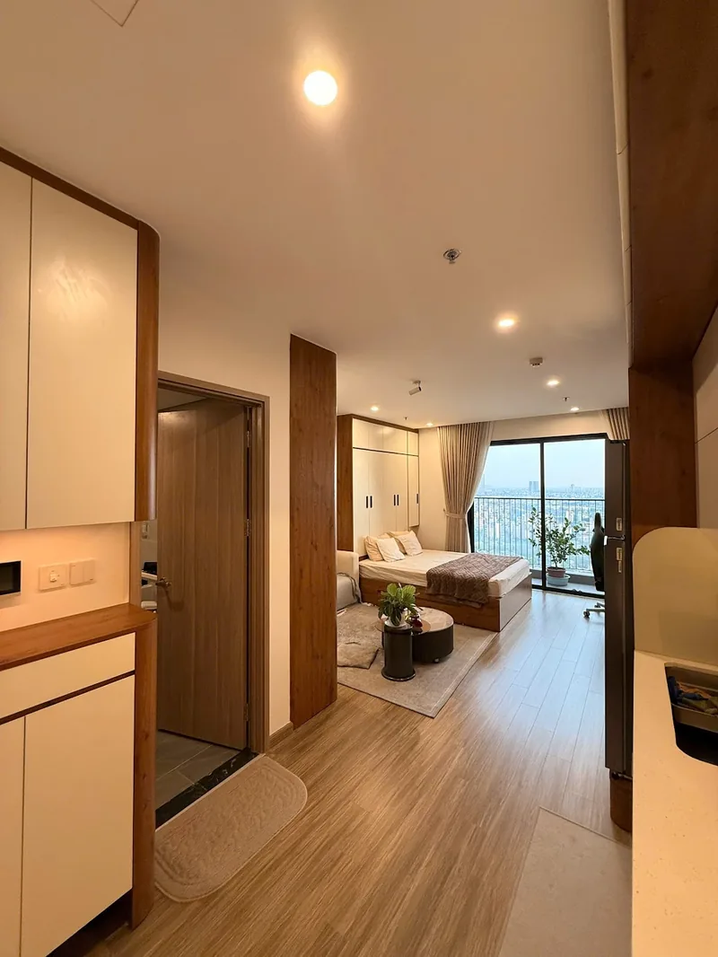 Cho thuê Studio TC1 Vinhomes Smart City 35m2