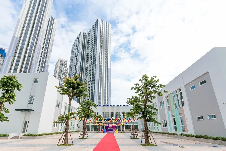 Trường mầm non Vinschool trong khu đô thị Vinhomes Smart City