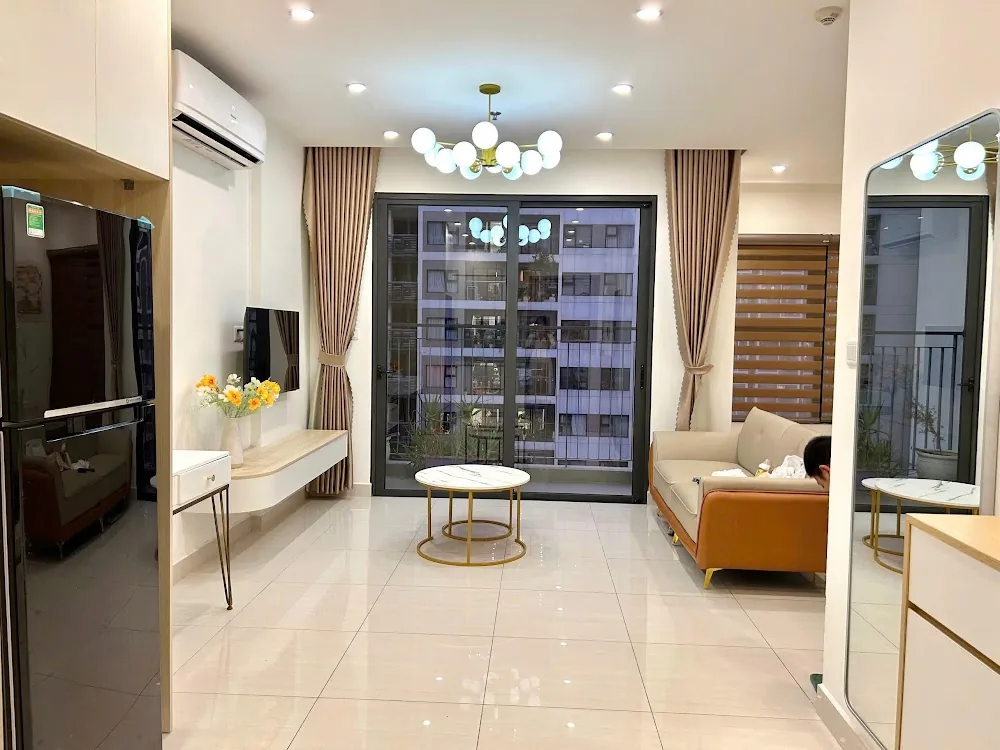 căn hộ 2pn vinhomes smart city cho thuê view nội khu