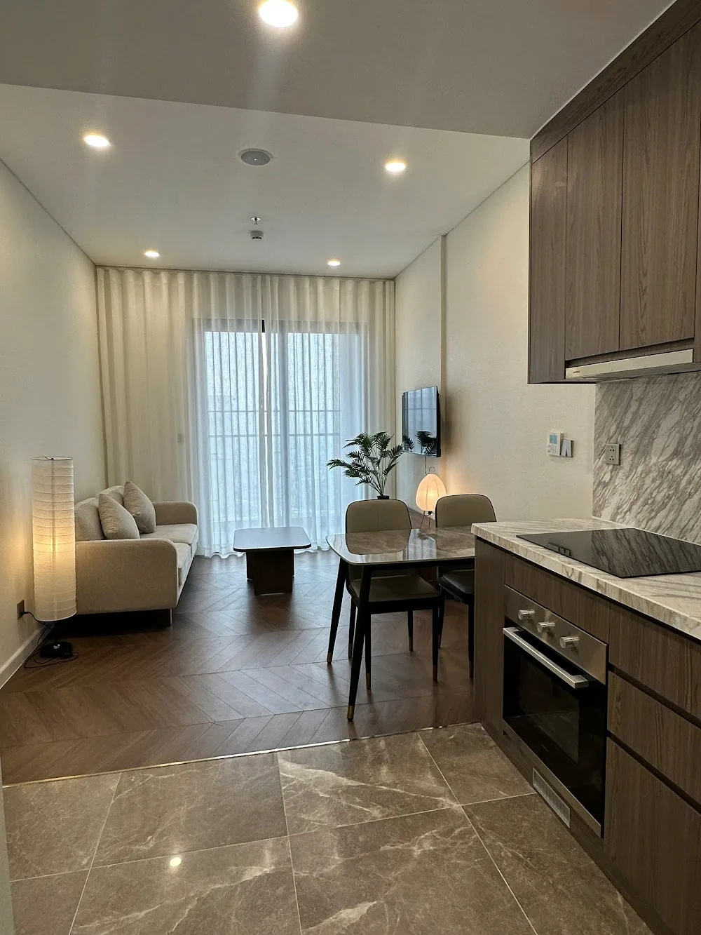 căn hộ 1pn+ lumiere smart city cho thuê sang trọng