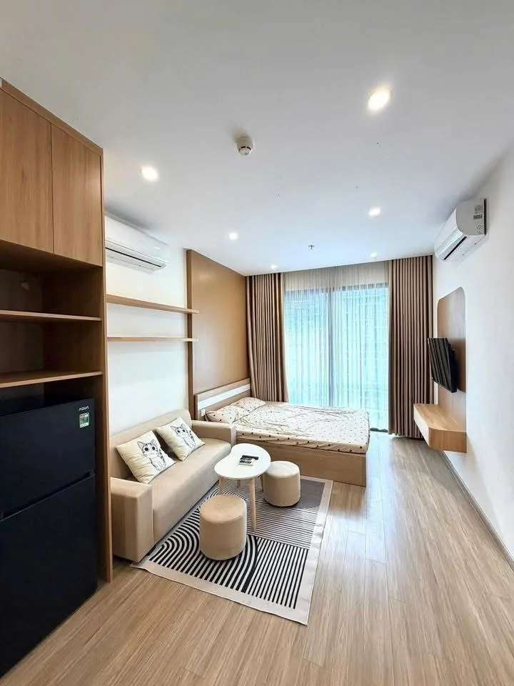 căn hộ studio vinhomes smart city cho thuê full nội thất
